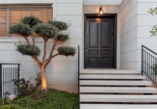 דלת כנף אחת+פיווט דגם 206