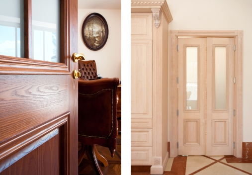 דלת פנים פנדל דו כיוונית