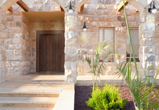 דלת כנף וחצי פסי אורך עיבוד ישן דגם 157