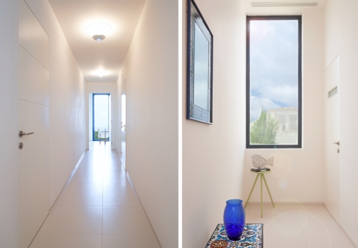 דלת פנים שלייפלק  למשקוף בקו אפס-709