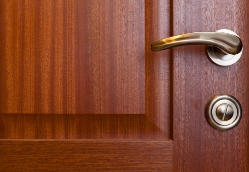 דלת פנים 2 ליבות מהגוני 606