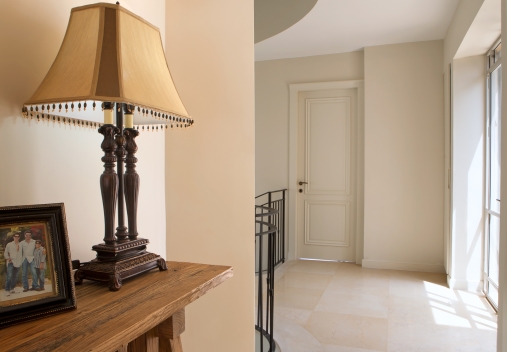 דלת פנים חריטה 2 פאנל+סרגל  דגם 610 שליפלק