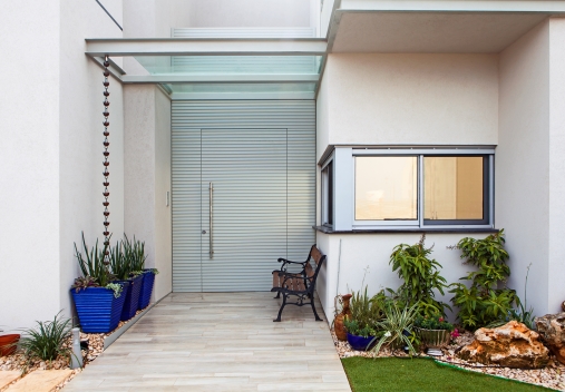 דלת כניסה סרגלים צרים -צבע-דגם 510