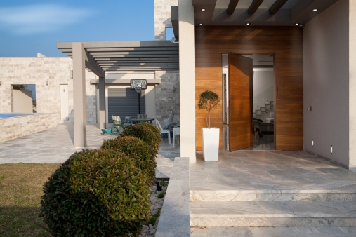 דלת כניסה+ציפוי קיר-דגם 506